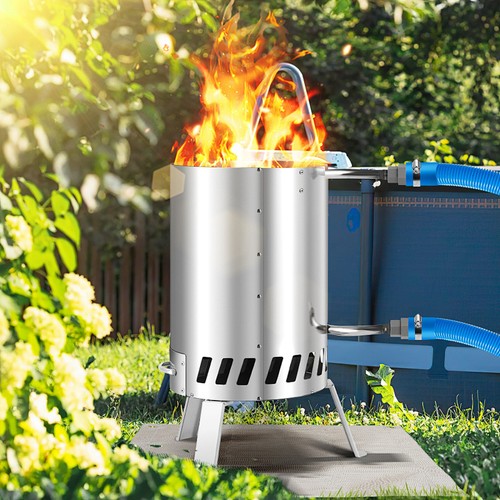 Poolheizung mit feuermatte - poolheizung,